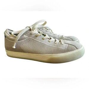 Rothy’s The Lace Up Sneaker Vanilla Gum Women’s Size 8